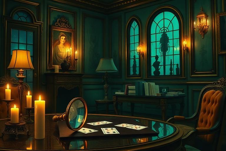 Manoir mystère années 20